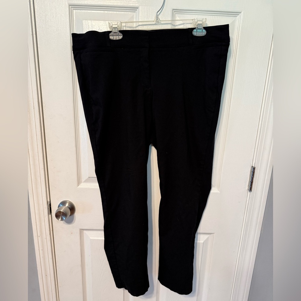 Lane Bryant Classic Black dress pants